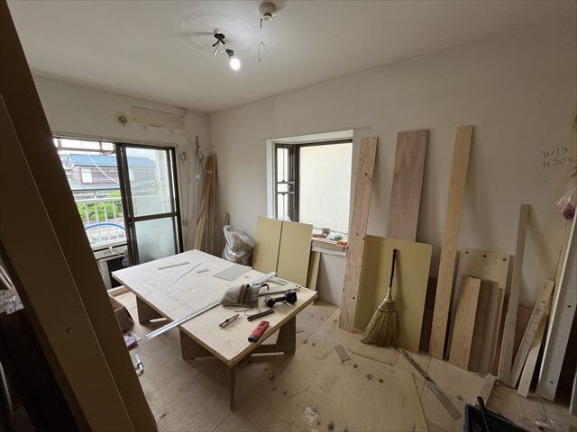 リフォーム中です