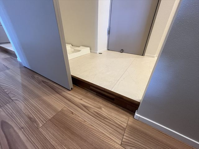 洗面室段差あり